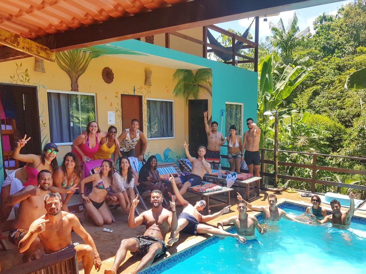 Farofa Loca Hostel Morro de São Paulo Esterno foto