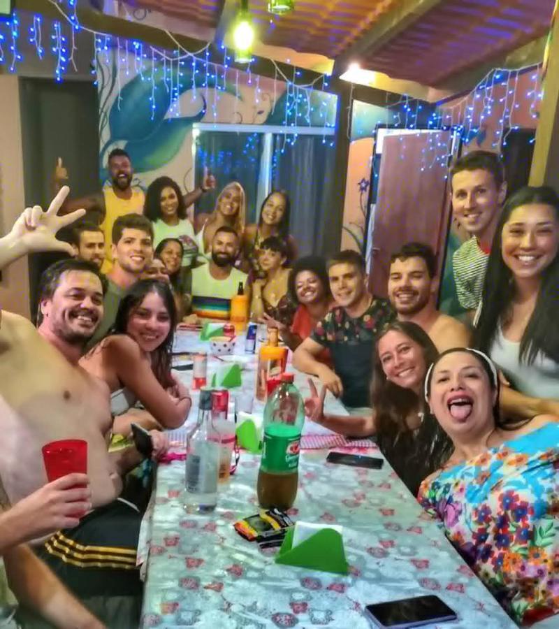 Farofa Loca Hostel Morro de São Paulo Esterno foto